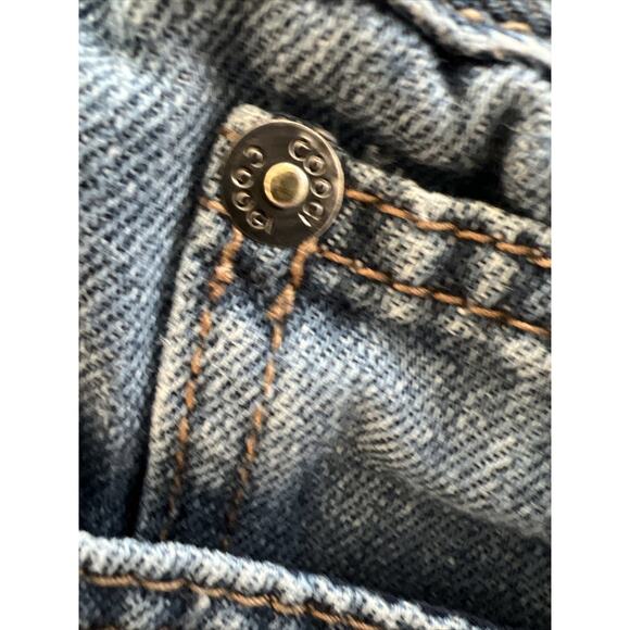 Vintage Coogi Australia Jean Shorts Embroidered Patch Baggy Size 6 Boy Girl - Picture 9 of 16